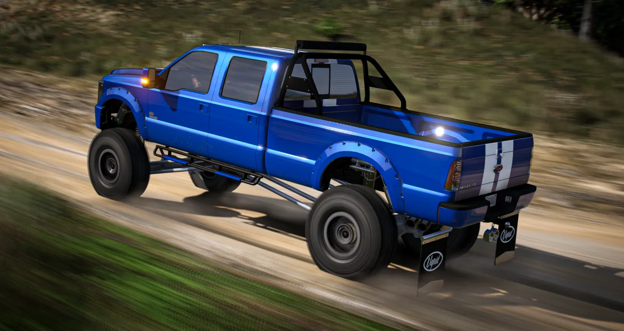 Vapid Sandking Lifted Truck | 115 Variants | Lore Friendly FiveM | Tebex