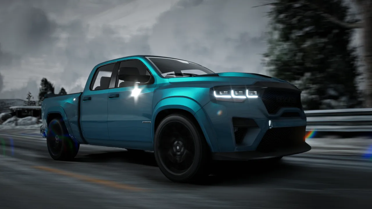 Bravado Bison 1500 Hellhornet FiveM Truck | 6 Seater