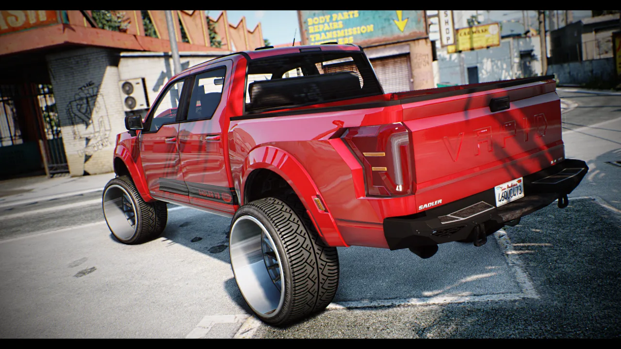 Vapid Sadler LT-150 RAMPAGE | Addon Sound | 28 Tuning Parts | Liveries | Scratch Made | Tebex