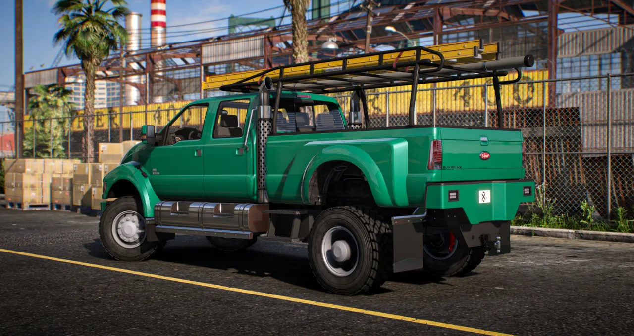 Vapid Guardian | FiveM Lore Friendly Lifted Truck | 91 Parts | Tebex