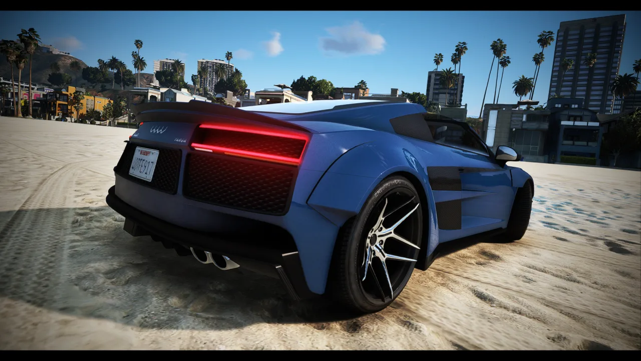 Obey 10R Targa CTX | Widebody Targa Top | Lore Friendly FiveM | Tebex