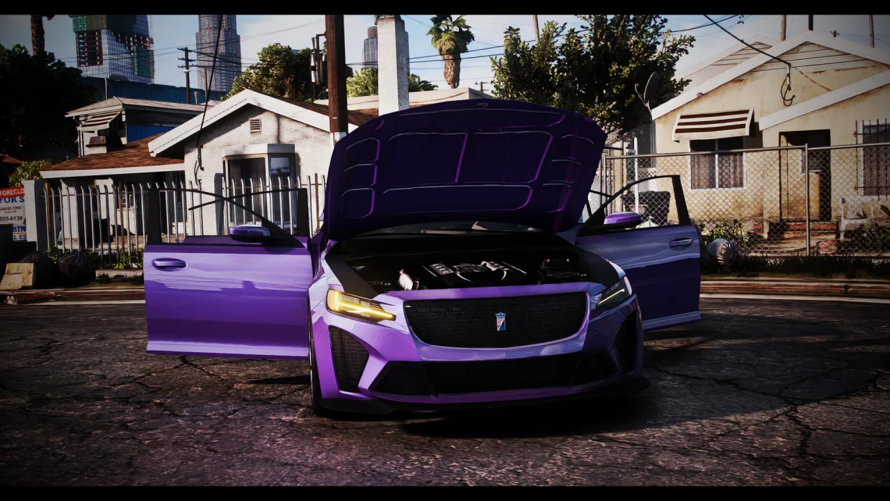 Albany Nightclaw GT Pack | Addon Sound | 15 Tuning Parts | Livery Map | Scratch Made | Tebex