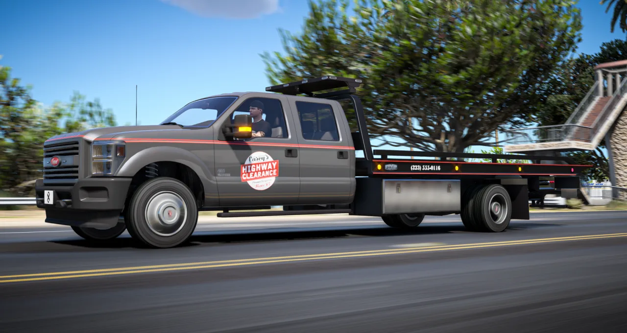 Vapid Sandking D155 | FiveM Rollback Tow Truck | 2 Models | Tebex