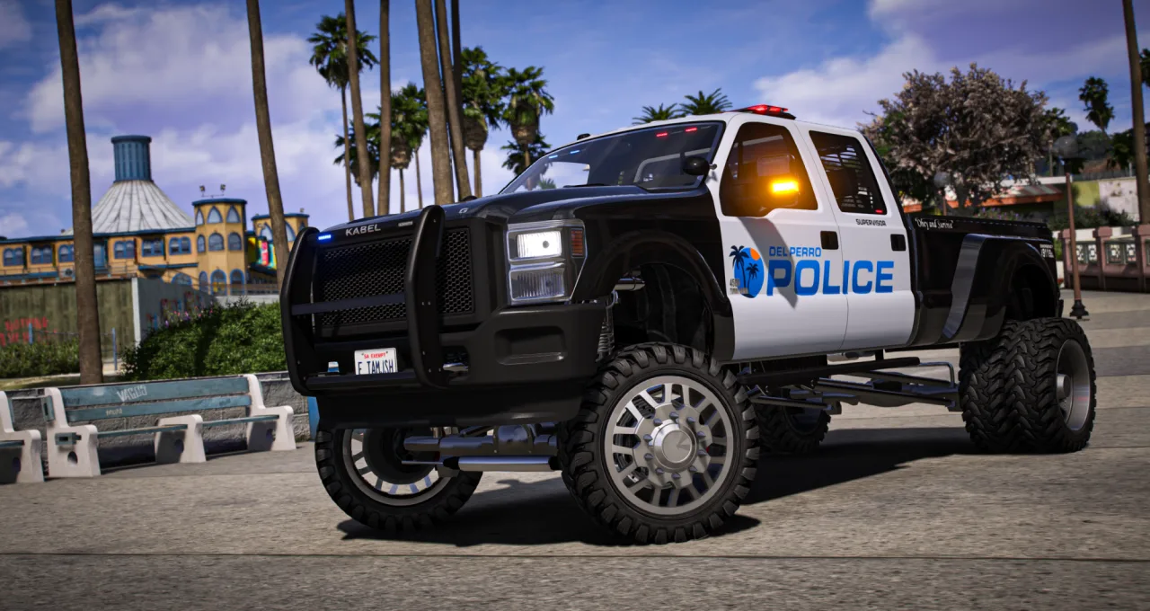 Vapid Sandking D155 Police Pack | Lore-Friendly Non-ELS | FiveM | Tebex