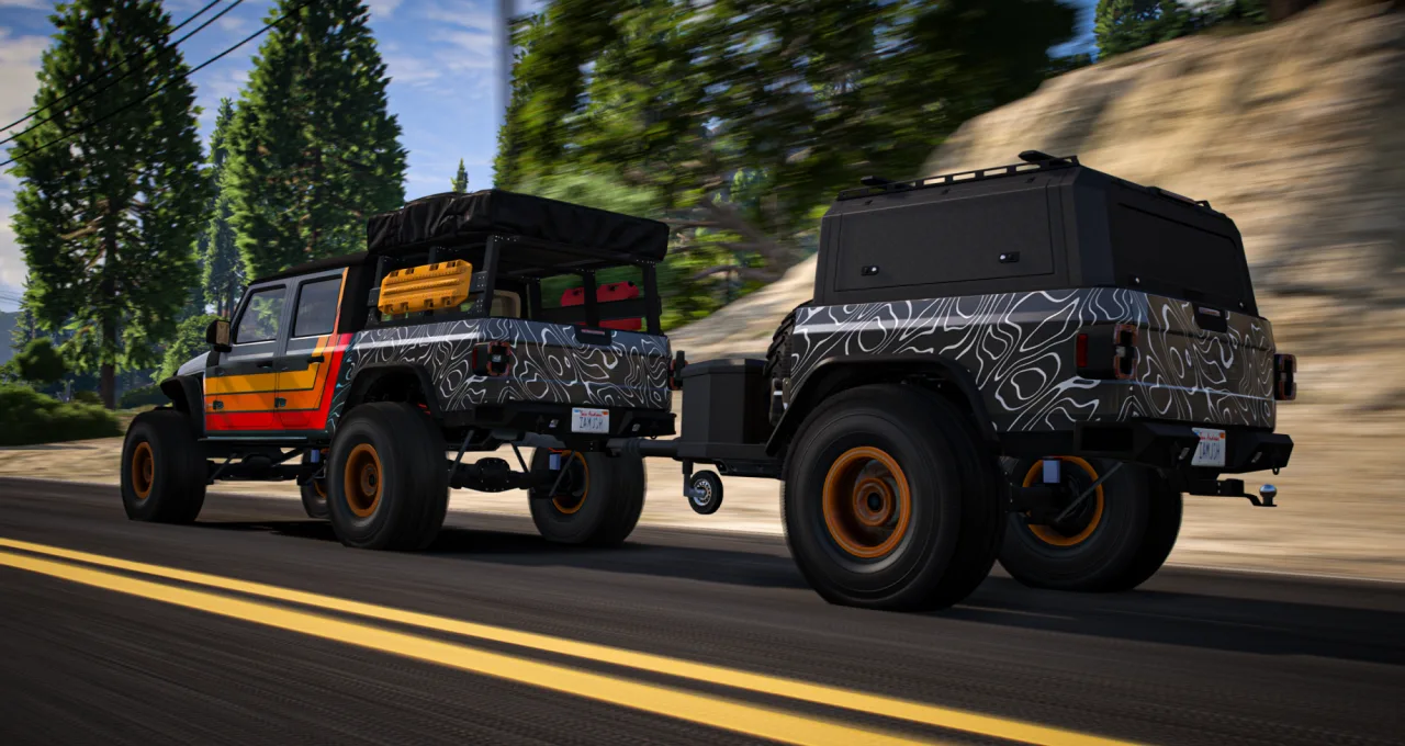 Lore-Friendly Overland Pickup Bundle | Trailers Included | FiveM | Tebex