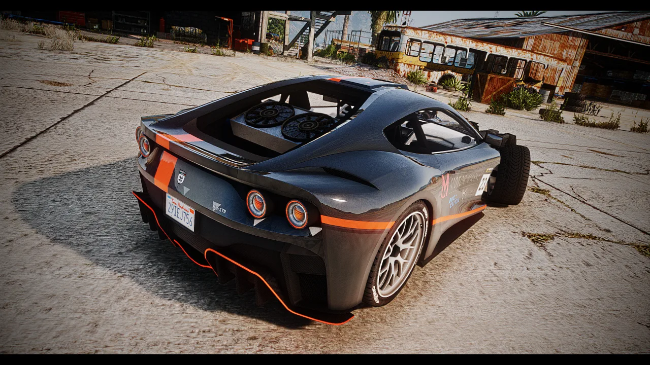 Grotti Itali GTO Drift | Addon Sound | 35 Tuning Parts | LOD's | Liveries | Vanilla Edit | Tebex