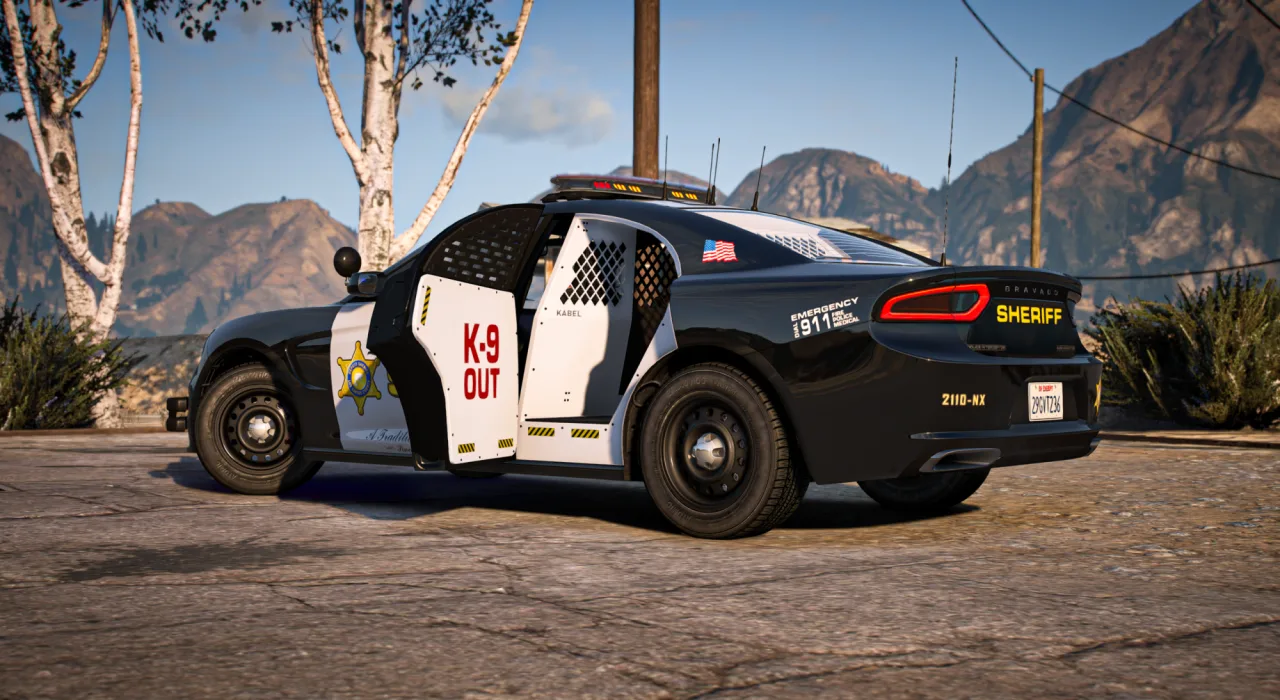 Bravado Buffalo Police Interceptor | Non-ELS 200+ Parts | FiveM | Tebex