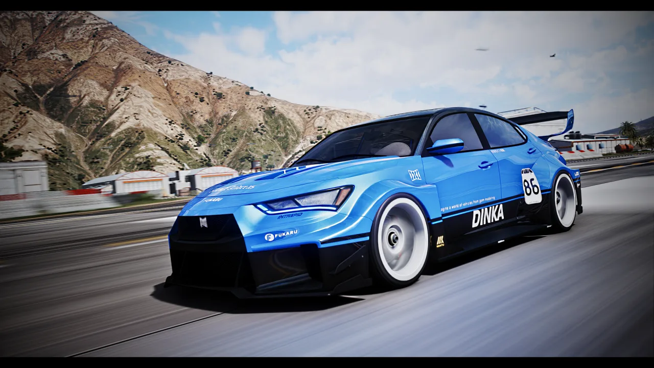 Dinka Intrepid R Pack | Addon Sound | 23 Tuning Parts | Liveries | Scratch Made | Tebex