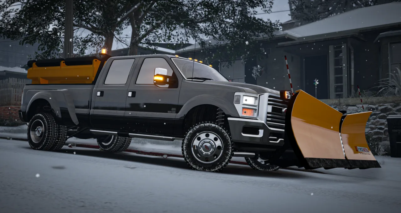Vapid Sandking Snow Plow Pack | 3 Models | Lore Friendly FiveM | Tebex