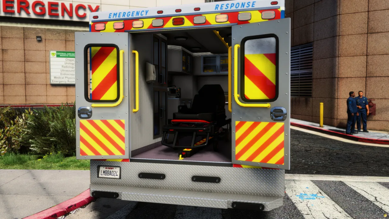 FiveM Lore Friendly Ambulance | Bravado Bison | Non-ELS EMS | Tebex