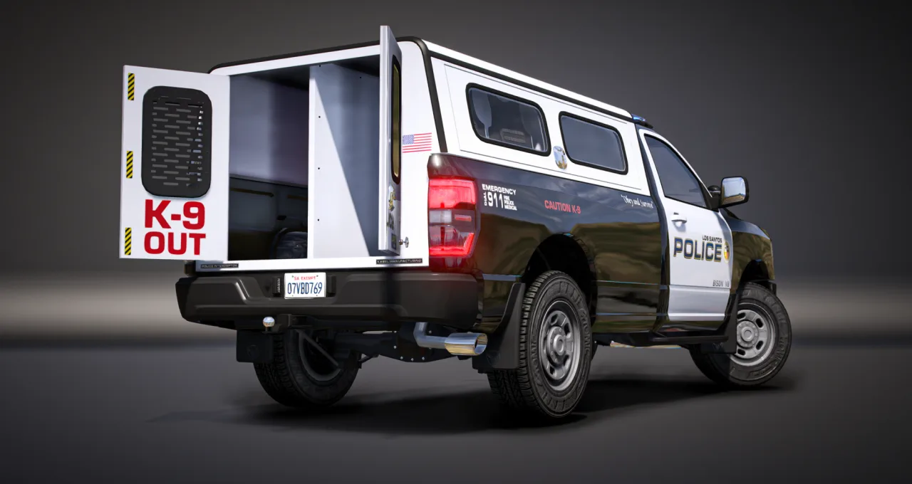 FiveM Bravado Bison Police Pack | Non-ELS 200+ Tuning Parts | Tebex