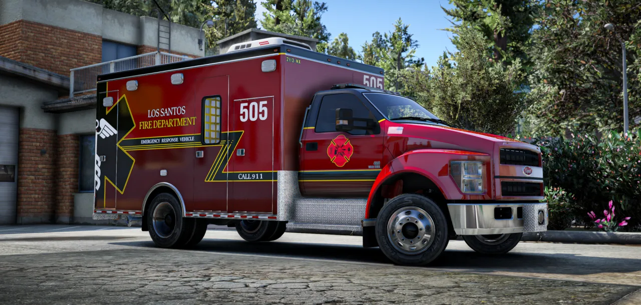 Vapid Yankee Ambulance | Non-ELS 8-Seater | Lore Friendly FiveM | Tebex