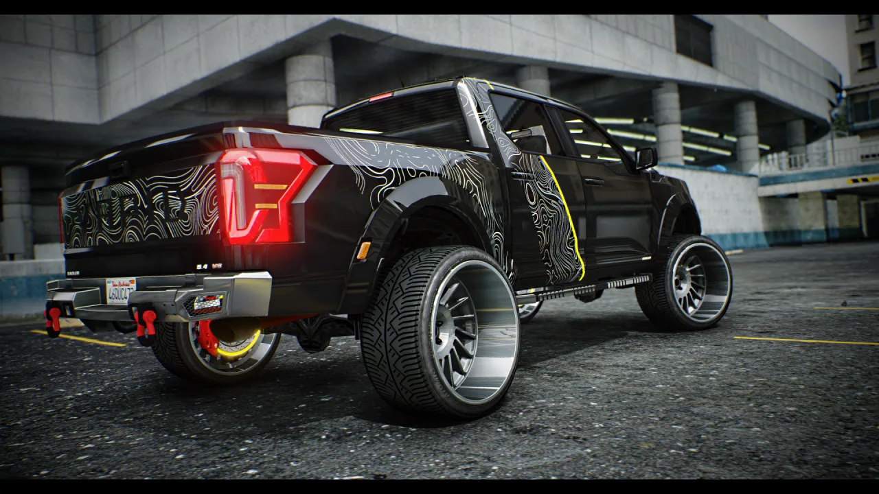 Vapid Sadler LT-150 RAMPAGE | Addon Sound | 28 Tuning Parts | Liveries | Scratch Made | Tebex