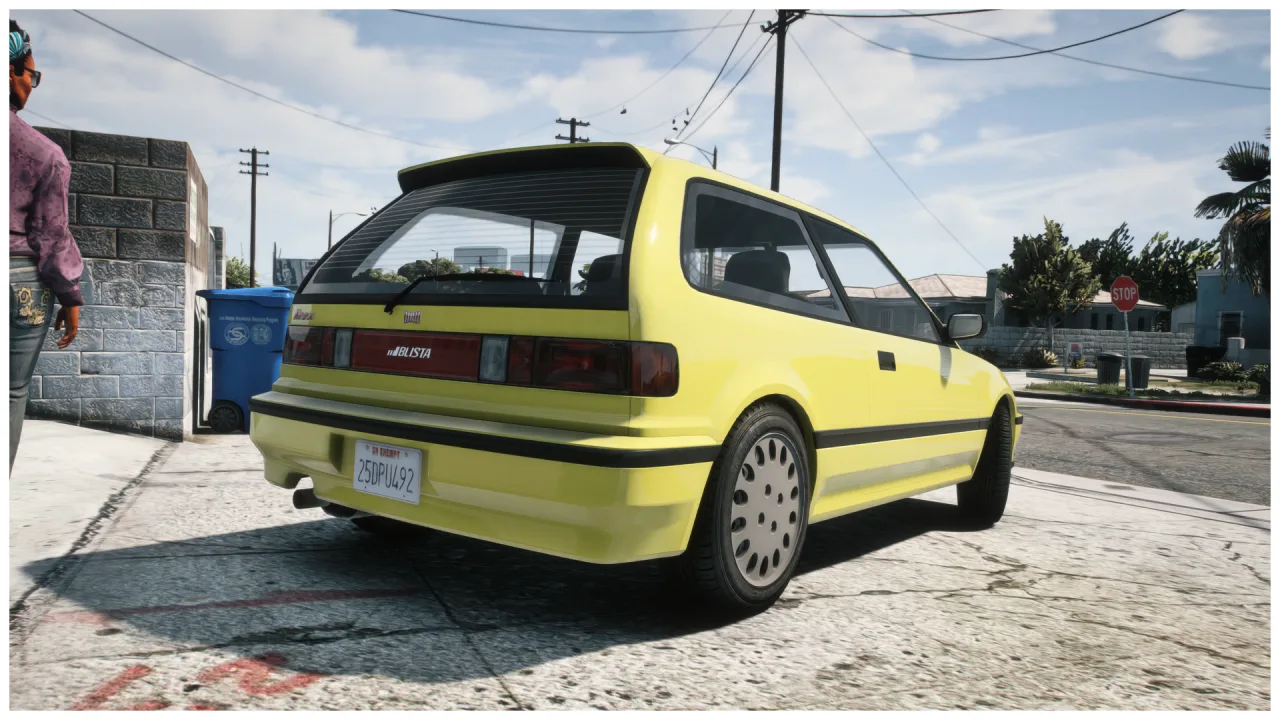 Dinka Blista Hatchback | Addon Sound | 215 Tuning Parts | Liveries | Scratch Made | Tebex