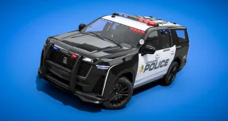 Albany Cavalcade VSTR | Non-ELS FiveM Police Vehicle | 200+ Parts photo 1