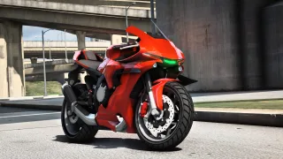 Nagasaki YFT-X1 | Scratch Made Sports Bike | Livery Mapping photo 1