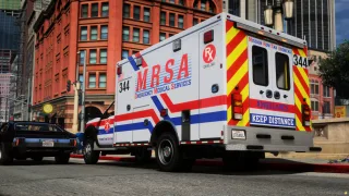 Vapid Sandking Ambulance | Non-ELS 7 Seater | Lore Friendly FiveM photo 2