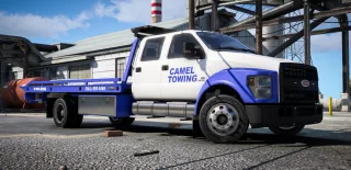 Vapid Yankee C130 Rollback Tow Truck Pack | Animated Bed FiveM photo 2
