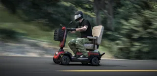 Sunsetter Gravediver | Lore-Friendly Mobility Scooter - FiveM photo 1