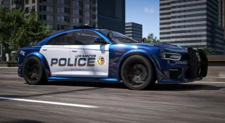Bravado Buffalo Hellfire Police | Non-ELS, 200+ Parts | FiveM photo 2