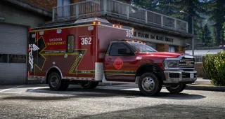 ONX FiveM Lore Friendly Ambulance Pack | Animated Gurney Bundle photo 5