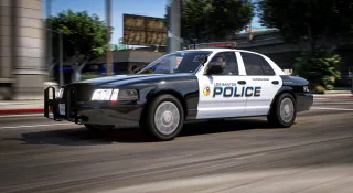 ONX Vapid Monarch | Non-ELS Lore Friendly Police Car FiveM photo 1