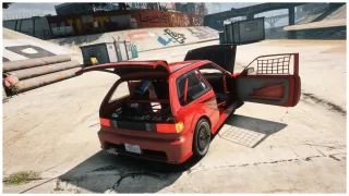 Dinka Blista Hatchback | Addon Sound | 215 Tuning Parts | Liveries | Scratch Made photo 10