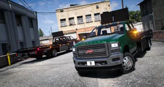 Vapid Sandking D155 | FiveM Rollback Tow Truck | 2 Models photo 2