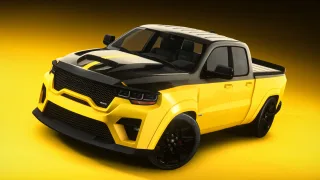 Bravado Bison 1500 Hellhornet | 6 Seat Muscle Truck | Addon Sound photo 1