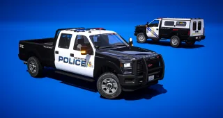 FiveM Lore Friendly Police Pickup Pack | Non-ELS Vapid Fleet photo 6
