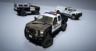 Vapid Sandking D155 Police Pack | Lore-Friendly Non-ELS | FiveM photo 1