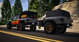 Lore-Friendly Overland Pickup Bundle | Trailers Included | FiveM photo 2