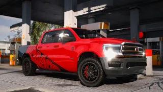 Bravado Bison 1500 | 6 Seater Scratch Made Truck | FiveM photo 9