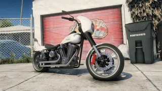 Western Dynaframe Cruiser | Custom Fairing | Editable Logos photo 7