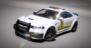 Bravado Buffalo Hellfire Police | Non-ELS, 200+ Parts | FiveM photo 1