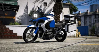 Ubermacht Kandra | FiveM Lore-Friendly Adventure Bike | Off-Road photo 2