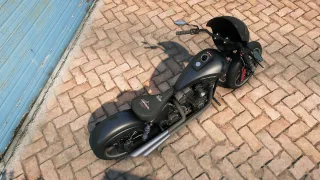 Western Dynaframe Cruiser | Custom Fairing | Editable Logos photo 4