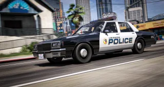 Merit Classic Police Car | Non-ELS Cruiser | Lore Friendly FiveM photo 3