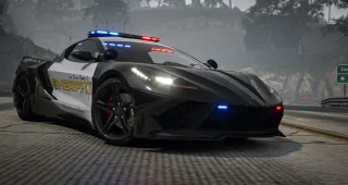 ONX Coquette D10 | FiveM Non-ELS Police Interceptor | 200+ Parts photo 3