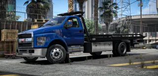 Vapid Yankee C130 Rollback Tow Truck Pack | Animated Bed FiveM photo 5